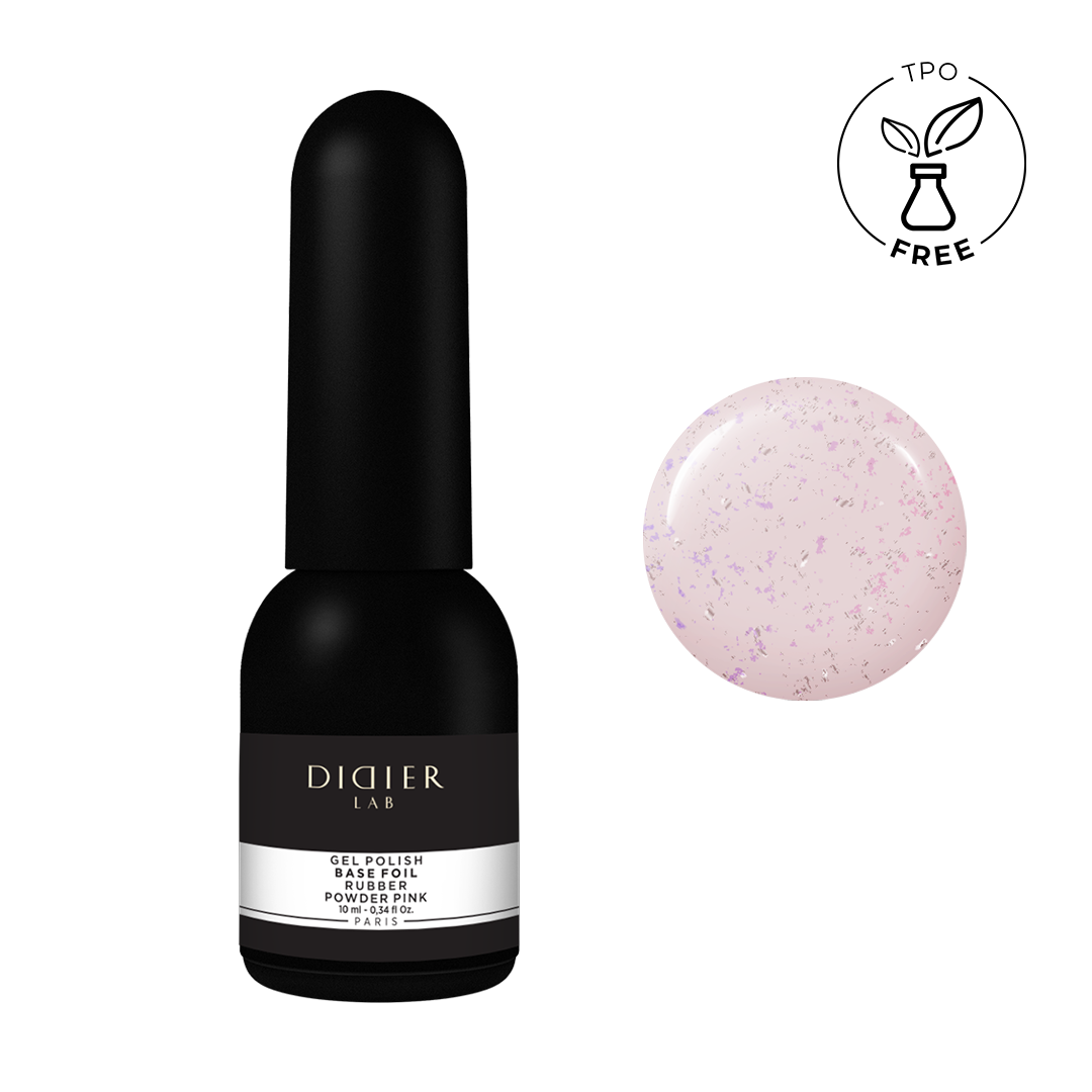 Gumová Podkladová Báze s Fólií "Didier Lab" Powder Pink, 10ml