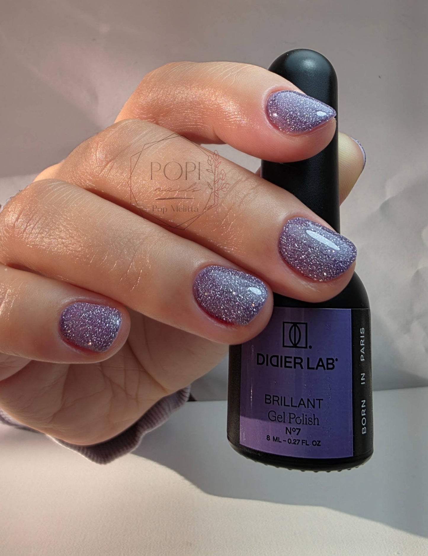 Gel Lak "Didier Lab", Brillant, No7, 8ml