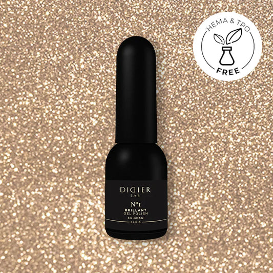Gel Lak "Didier Lab", Brillant, No1, 8ml
