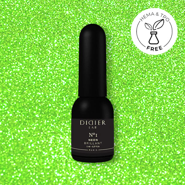 Gel Lak "Didier Lab", Brillant NEON, No1, 8ml
