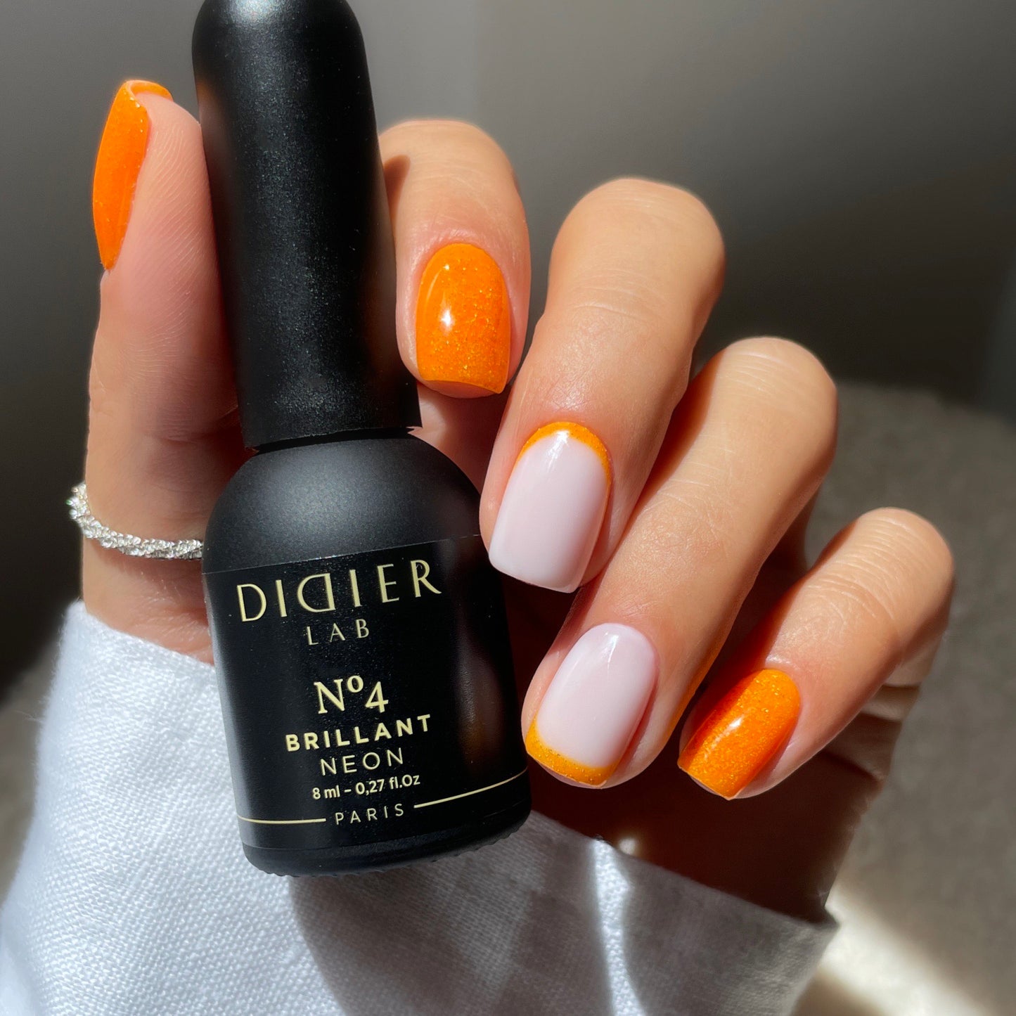 Gel Lak "Didier Lab", Brillant NEON, No4, 8ml