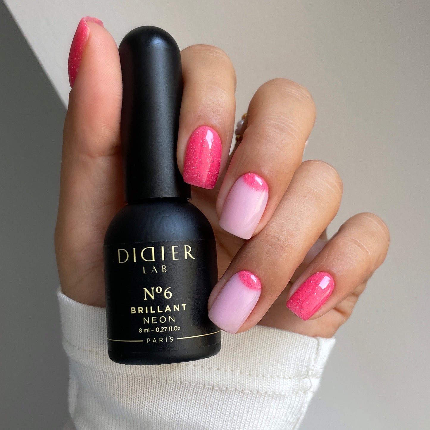 Gel Lak "Didier Lab", Brillant NEON, No6, 8ml