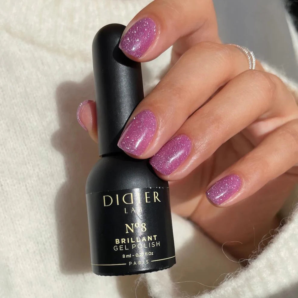 Gel Lak "Didier Lab", Brillant, No8, 8ml