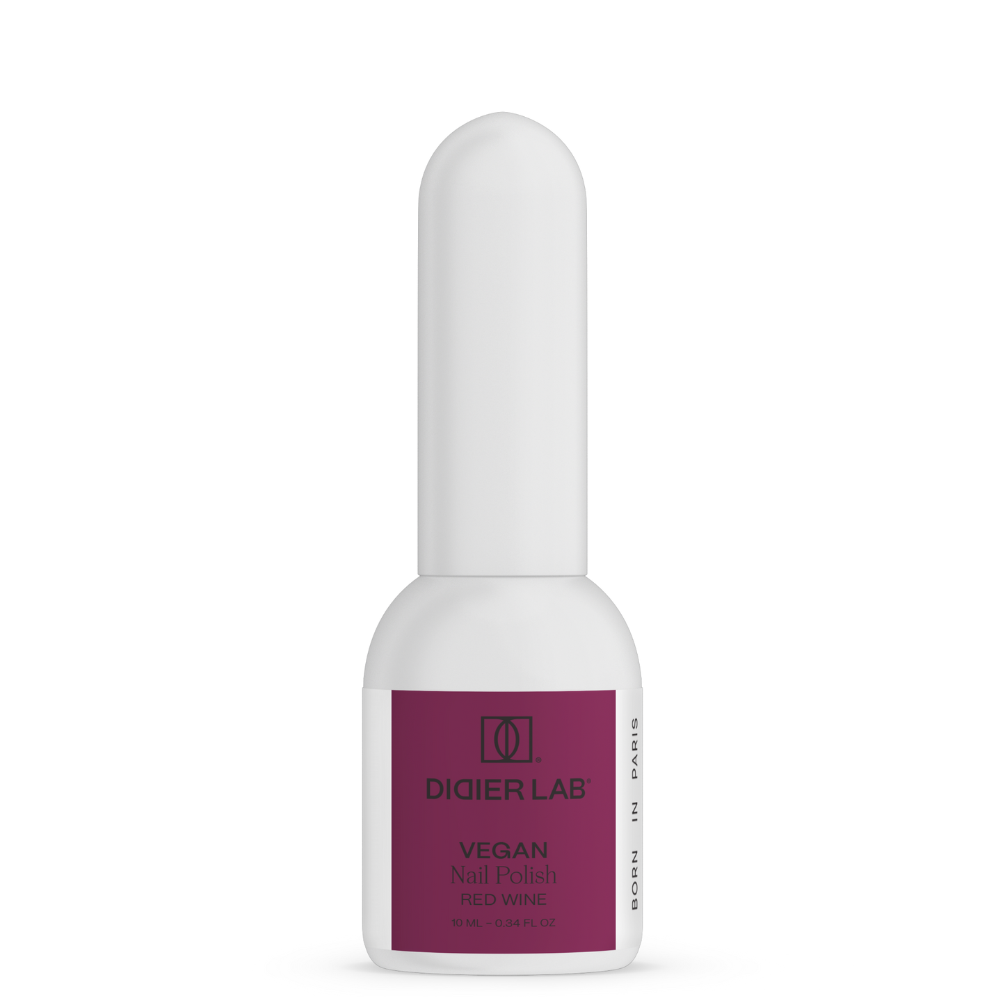 Veganský Lak na Nehty "Didier Lab", red wine, 10ml