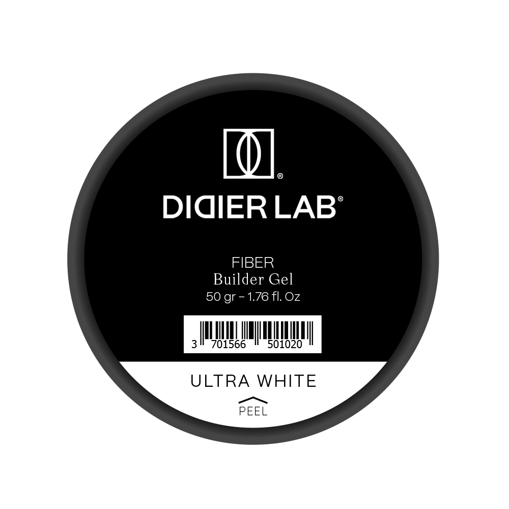 Stavební Gel se Skelnými Vlákny, Didier Lab, Ultra White, 50g