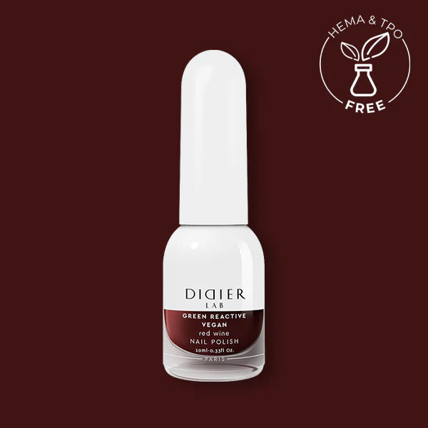 Veganský Lak na Nehty "Didier Lab", red wine, 10ml