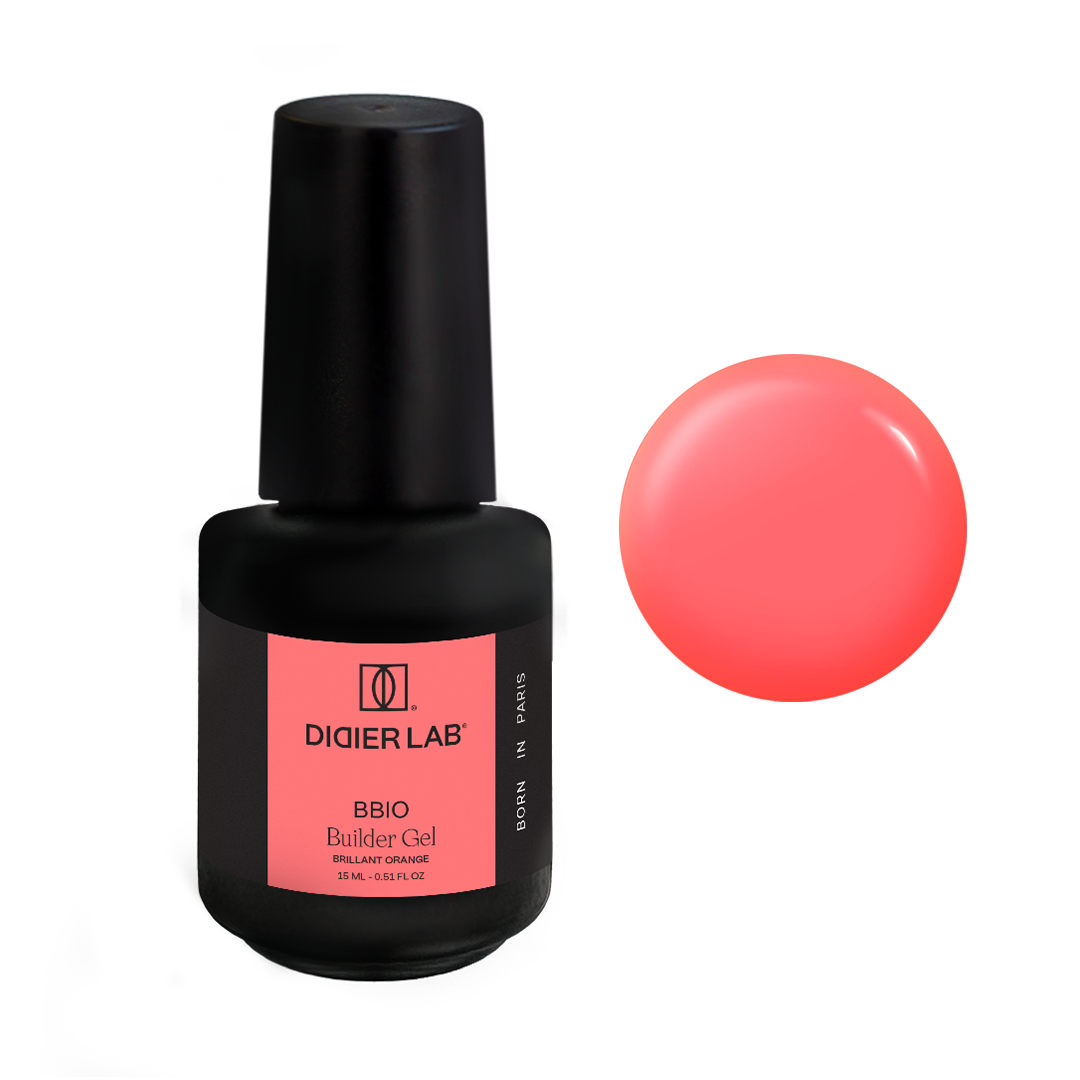 Stavební Gel BBIO "Didier Lab" Brillant Orange, 15ml