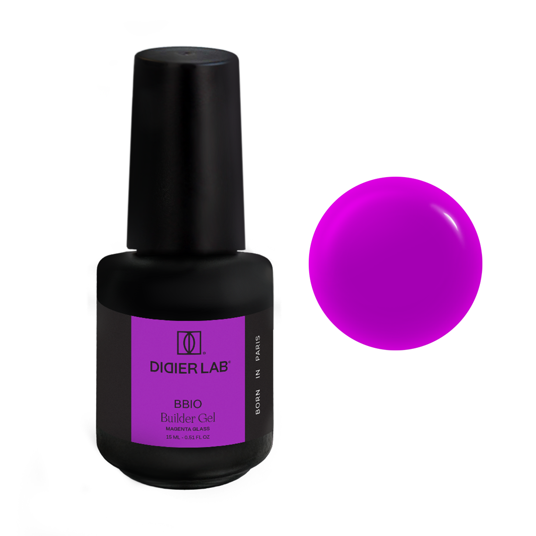 Stavební Gel BBIO "Didier Lab" Magenta Glass, 15ml