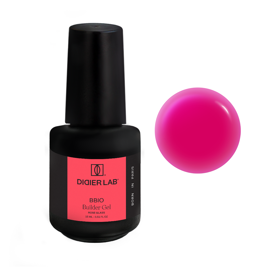 Stavební Gel BBIO "Didier Lab" Rose Glass, 15ml
