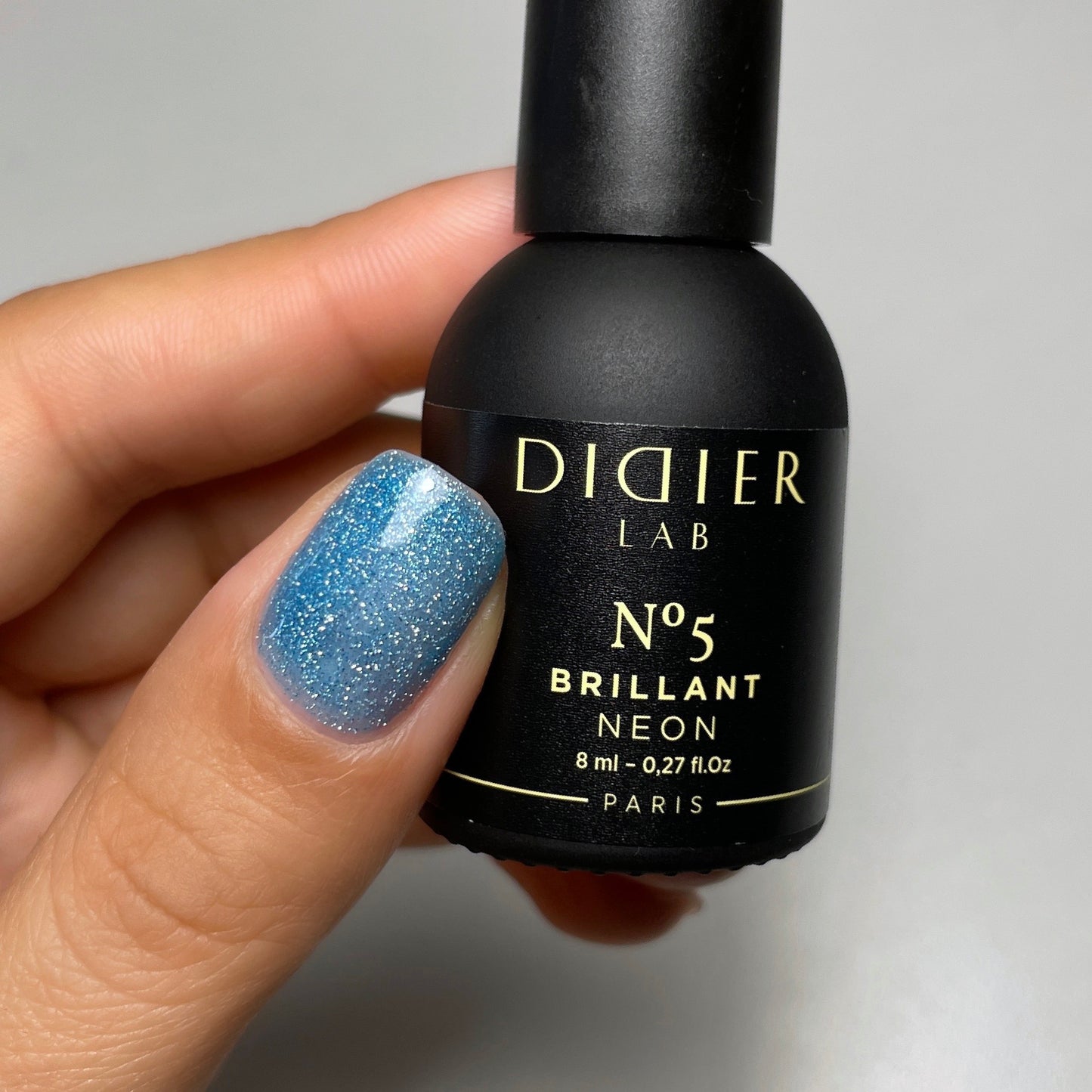 Gel Lak "Didier Lab", Brillant NEON, No5, 8ml