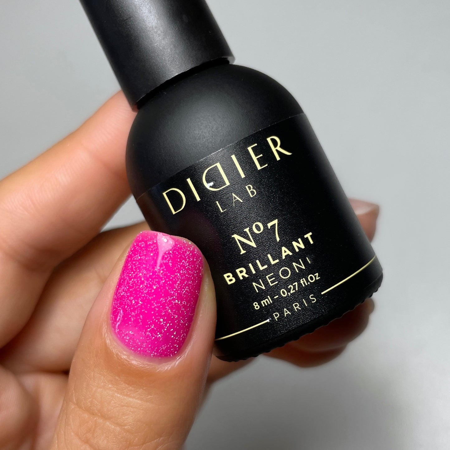 Gel Lak "Didier Lab", Brillant NEON, No7, 8ml
