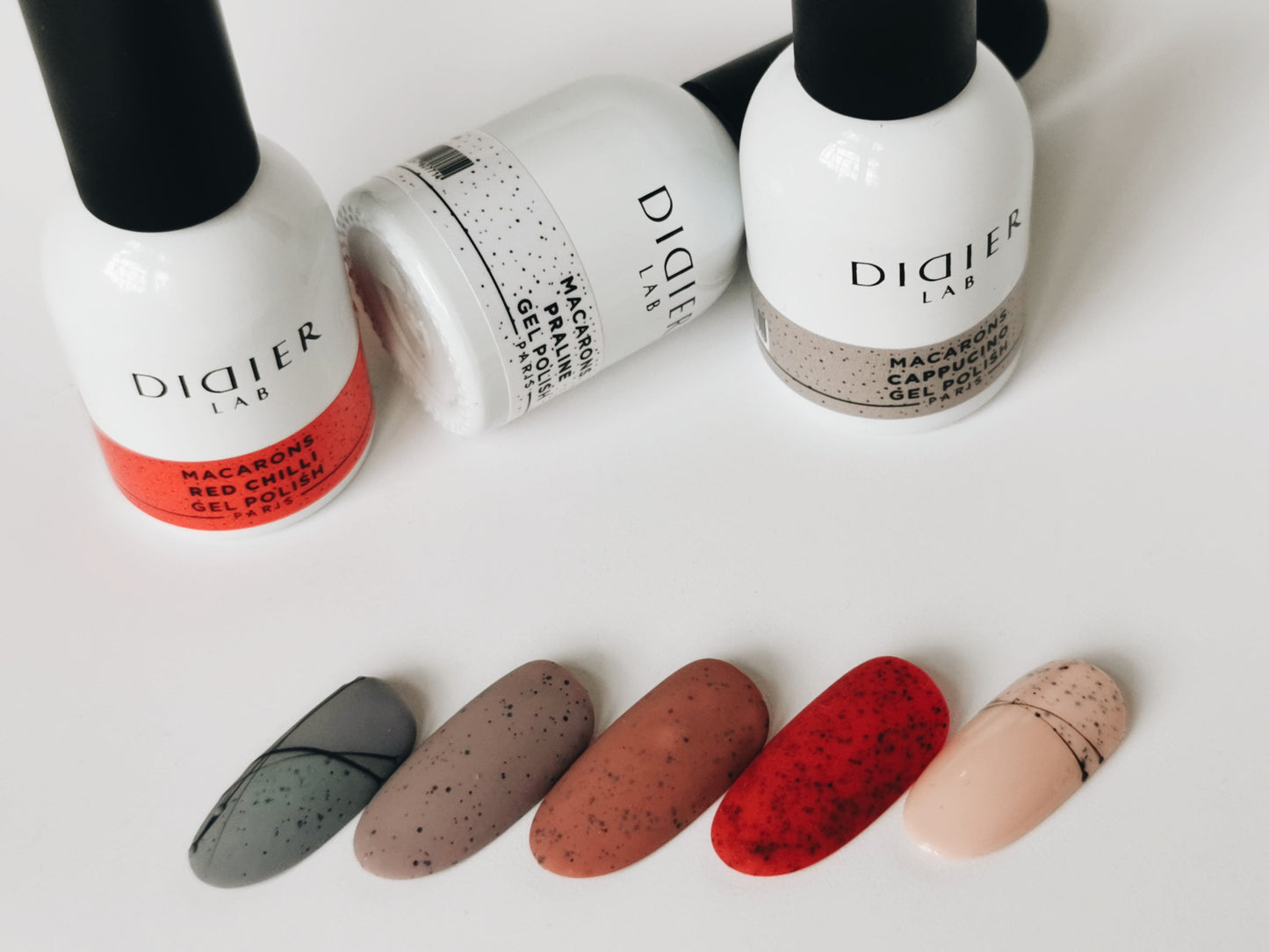 Gel Lak "Didier Lab", Macarons, Chocolate, 10ml