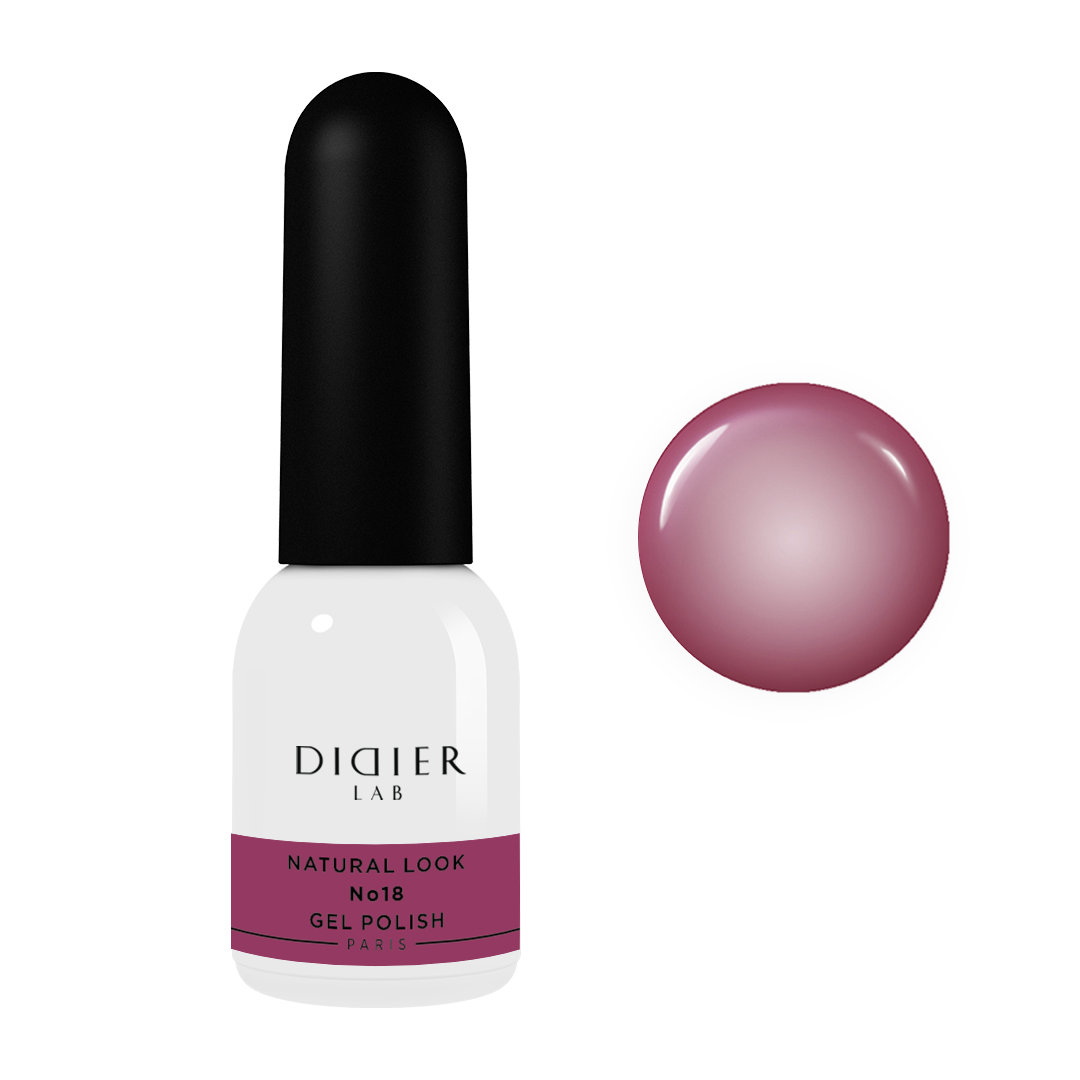 Gel Lak "Didier Lab", Natural Look, No18, 10ml