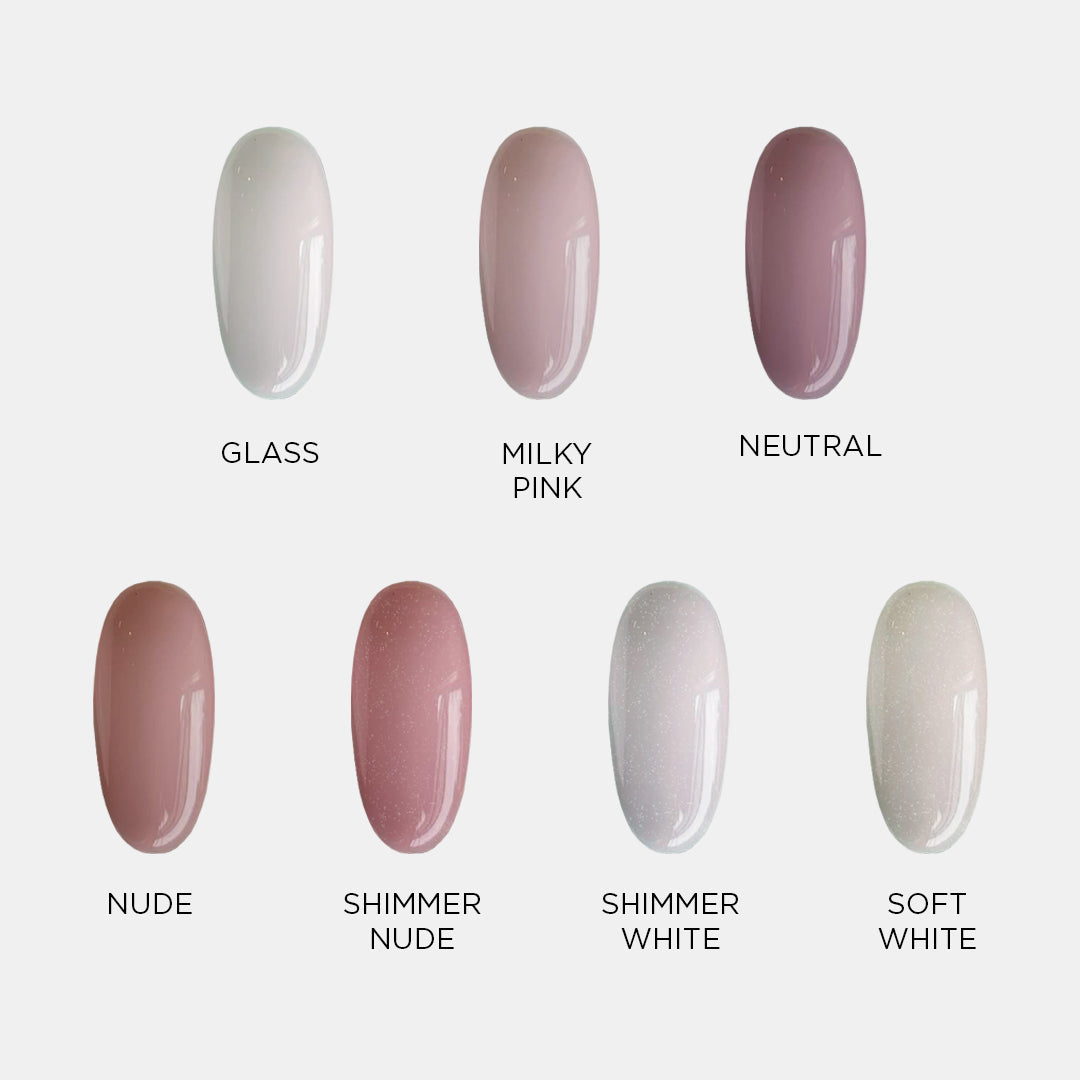 Podkladová Báze se Skelnými Vlákny "Didier Lab", Shimmer White, 10ml