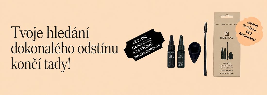 Dokonalé barvení obočí a řas s novou generací barev Hybrid Liquid Stain