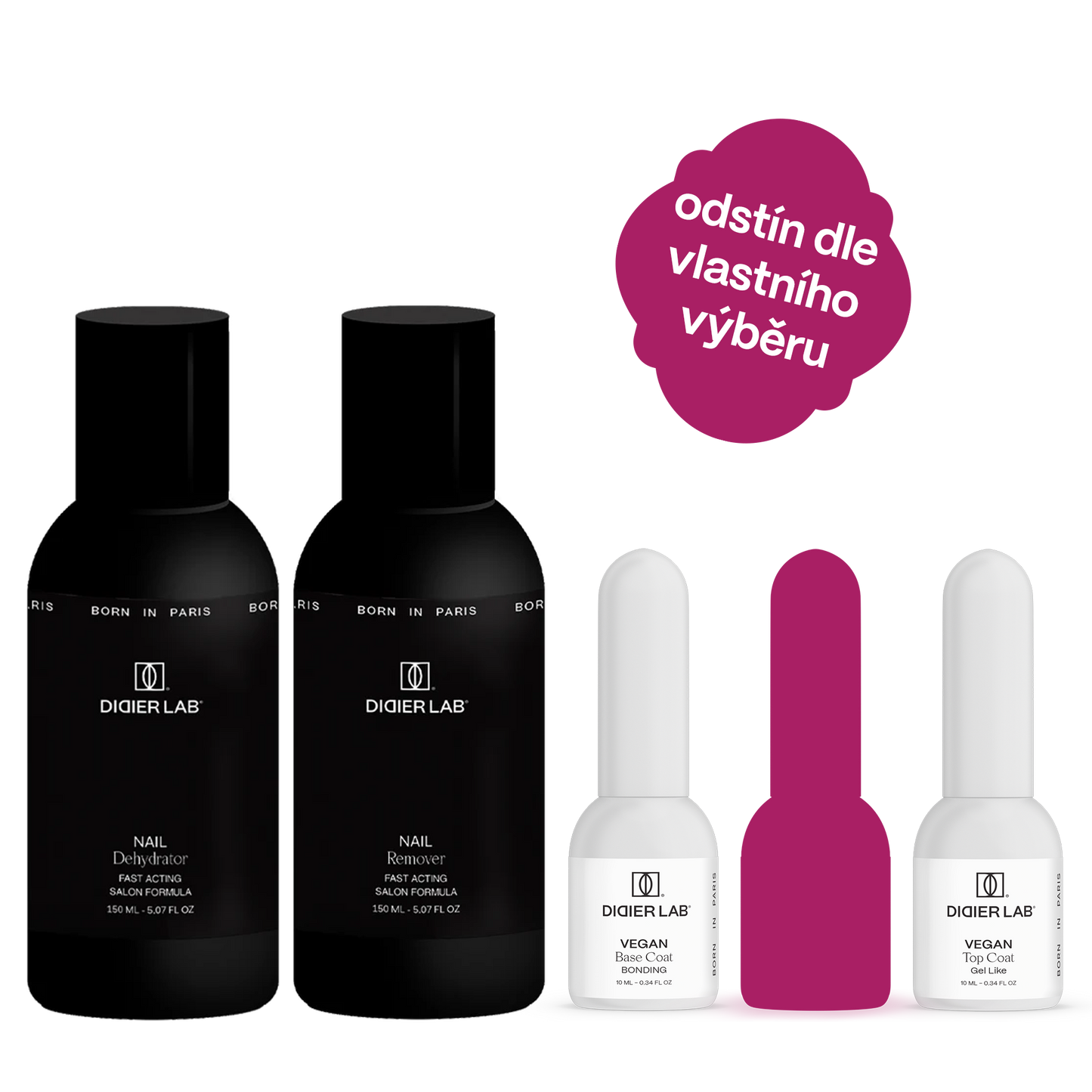 5dílná Veganská sada na manikúru