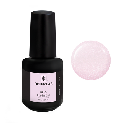 BBIO sada: Top Coat Super Shiny + Octagon + stavební gel v lahvičce