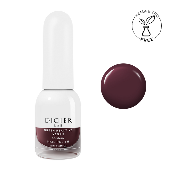 Veganský Lak na Nehty "Didier Lab", bordeux, 10ml