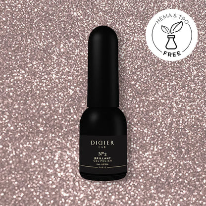 Gel Lak "Didier Lab", Brillant, No2, 8ml