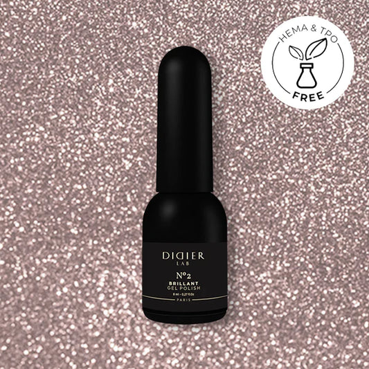 Gel Lak "Didier Lab", Brillant, No2, 8ml