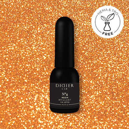 Gel Lak "Didier Lab", Brillant NEON, No4, 8ml
