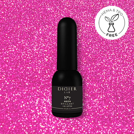 Gel Lak "Didier Lab", Brillant NEON, No7, 8ml