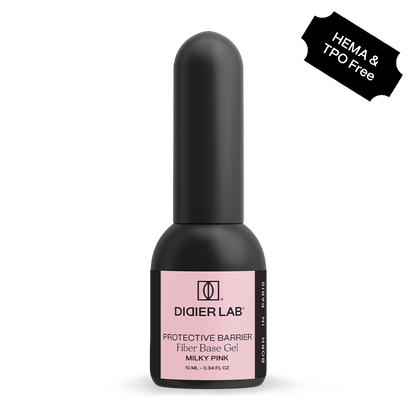 Podkladová Báze se Skelnými Vlákny "Didier Lab", Milky Pink, 10ml