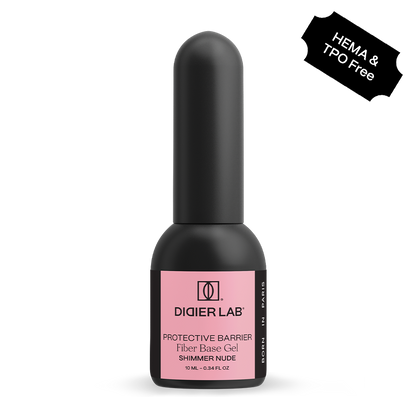 Podkladová Báze se Skelnými Vlákny "Didier Lab", Shimmer Nude, 10ml