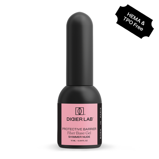 Podkladová Báze se Skelnými Vlákny "Didier Lab", Shimmer Nude, 10ml