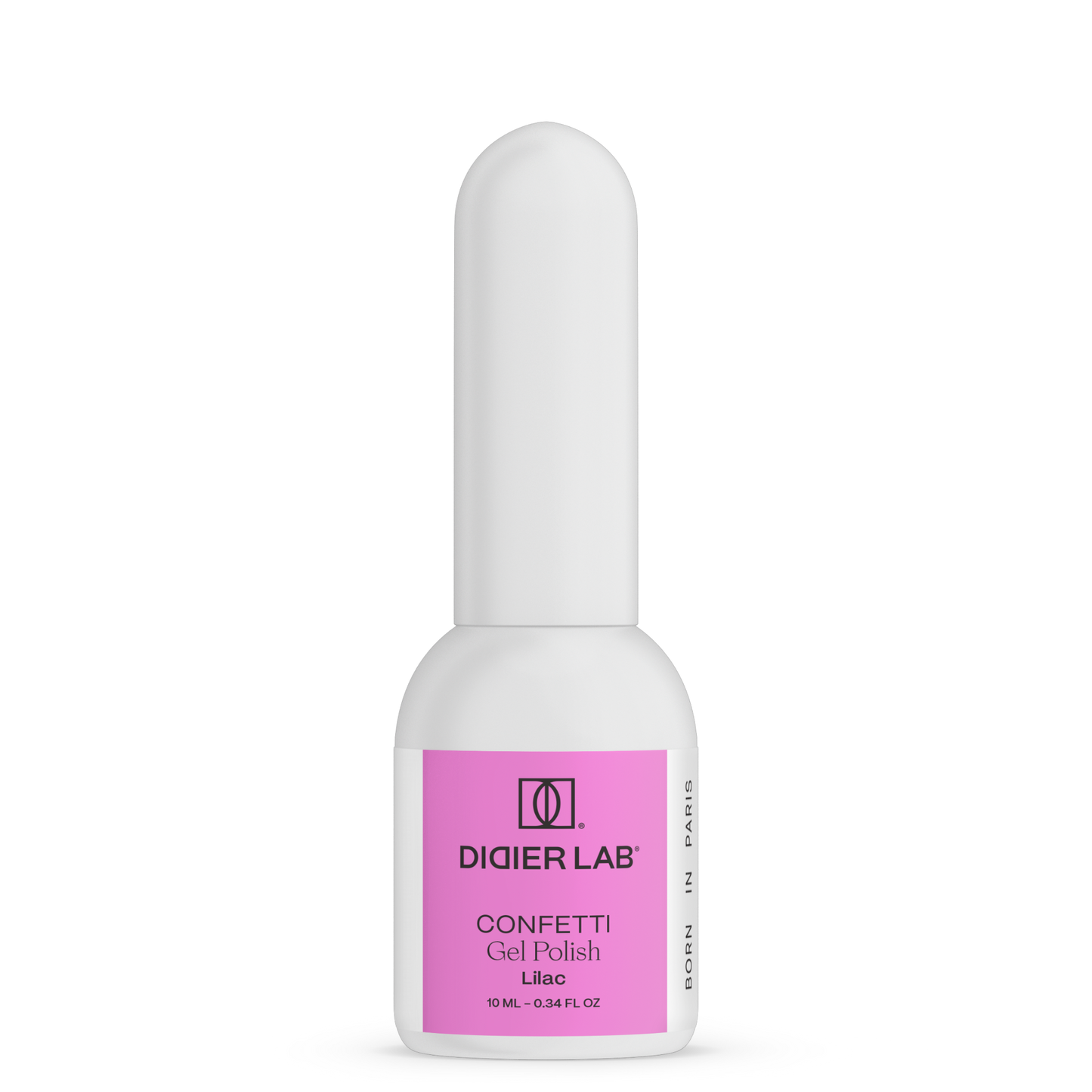 Gel Lak "Didier Lab", Confetti, Lilac, 10ml