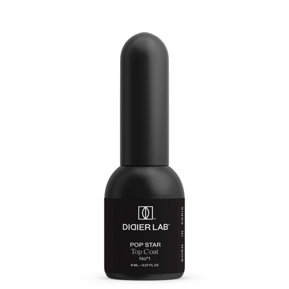 Top Coat No Wipe "Didier Lab", Pop Star, No1