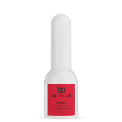 Veganský Lak na Nehty "Didier Lab", heart beat coral, 10mlV