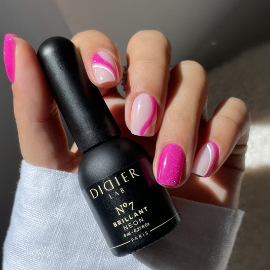 Gel Lak "Didier Lab", Brillant NEON, No7, 8ml