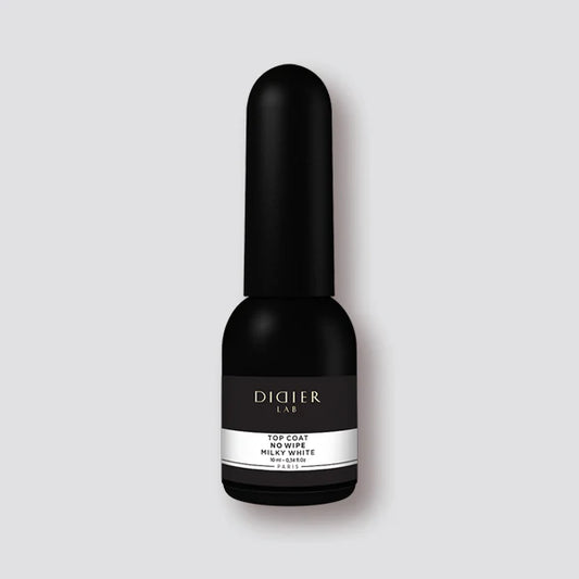 Top coat no wipe "Didier lab", Milky White, 10ml