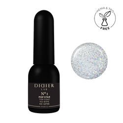 Top Coat No Wipe "Didier Lab", Pop Star, No1