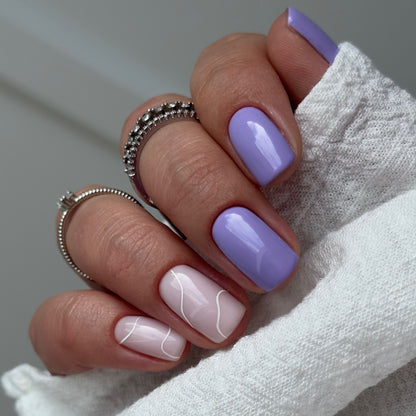 Gumová Podkladová Báze, icy lilac , 10ml