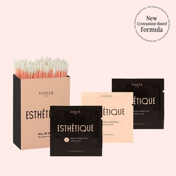 Esthétique Brow Lamination Kit with Microfiber Brushes, Didier Lab