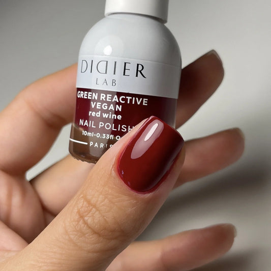Veganský Lak na Nehty "Didier Lab", red wine, 10ml
