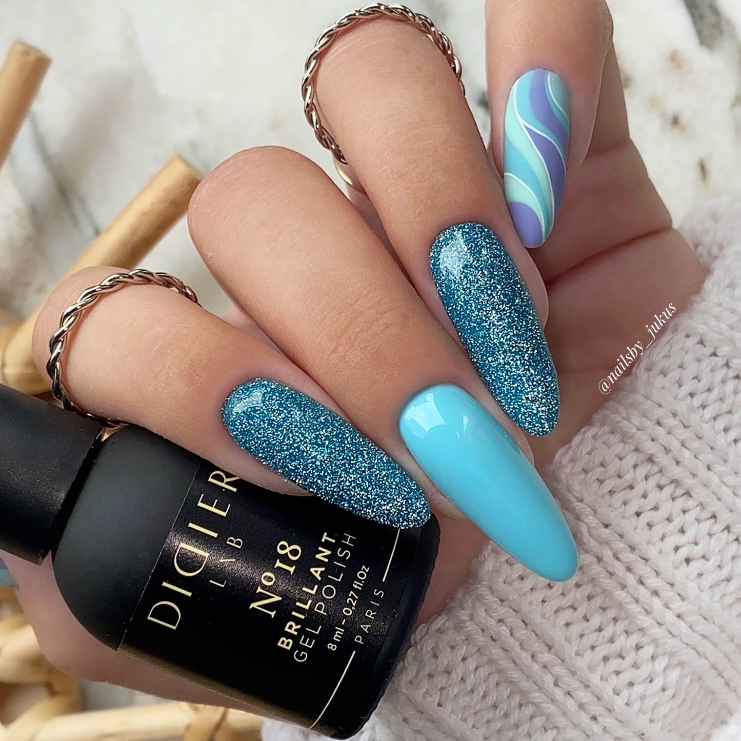 Gel Lak Studios Didier, Baby Blue, 8ml