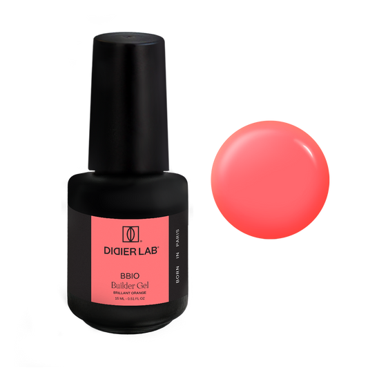 Stavební Gel BBIO "Didier Lab" Brillant Orange, 15ml