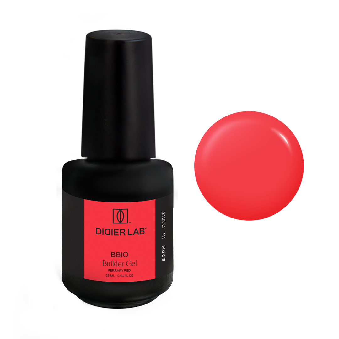 Stavební Gel BBIO "Didier Lab" Ferrary Red, 15ml