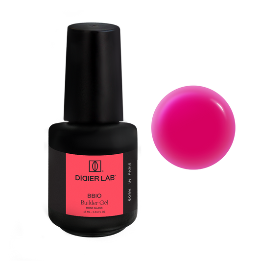 Stavební Gel BBIO "Didier Lab" Rose Glass, 15ml