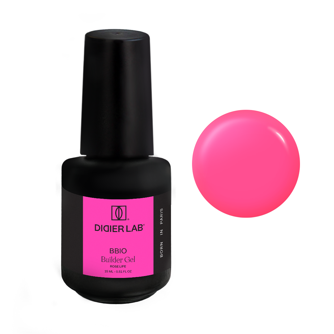 Stavební Gel BBIO "Didier Lab" Rose Life 15ml