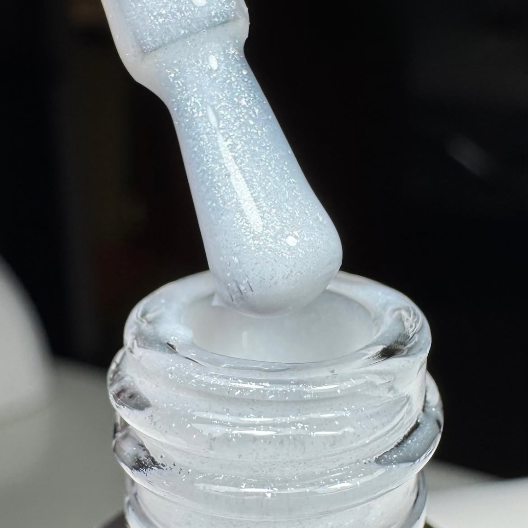Podkladová Báze se Skelnými Vlákny "Didier Lab", Shimmer White, 10ml