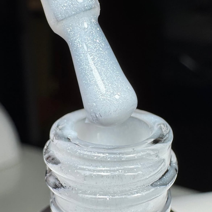 Podkladová Báze se Skelnými Vlákny "Didier Lab", Shimmer White, 10ml