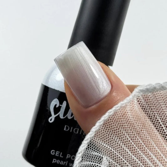 Gel Lak Studios Didier, pearl white, 8ml