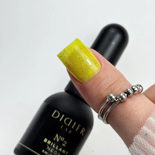Gel Lak "Didier Lab", Brillant NEON, No2, 8ml