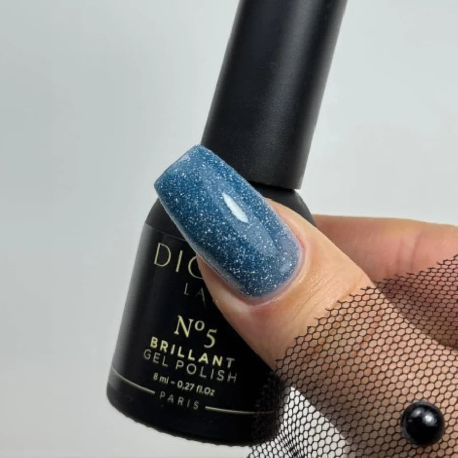 Gel Lak "Didier Lab", Brillant NEON, No5, 8ml