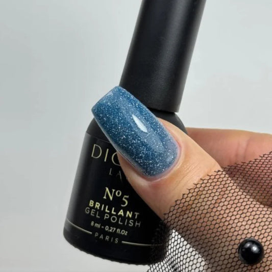 Gel Lak "Didier Lab", Brillant NEON, No5, 8ml