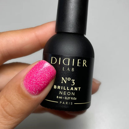 Gel Lak "Didier Lab", Brillant NEON, No3, 8ml